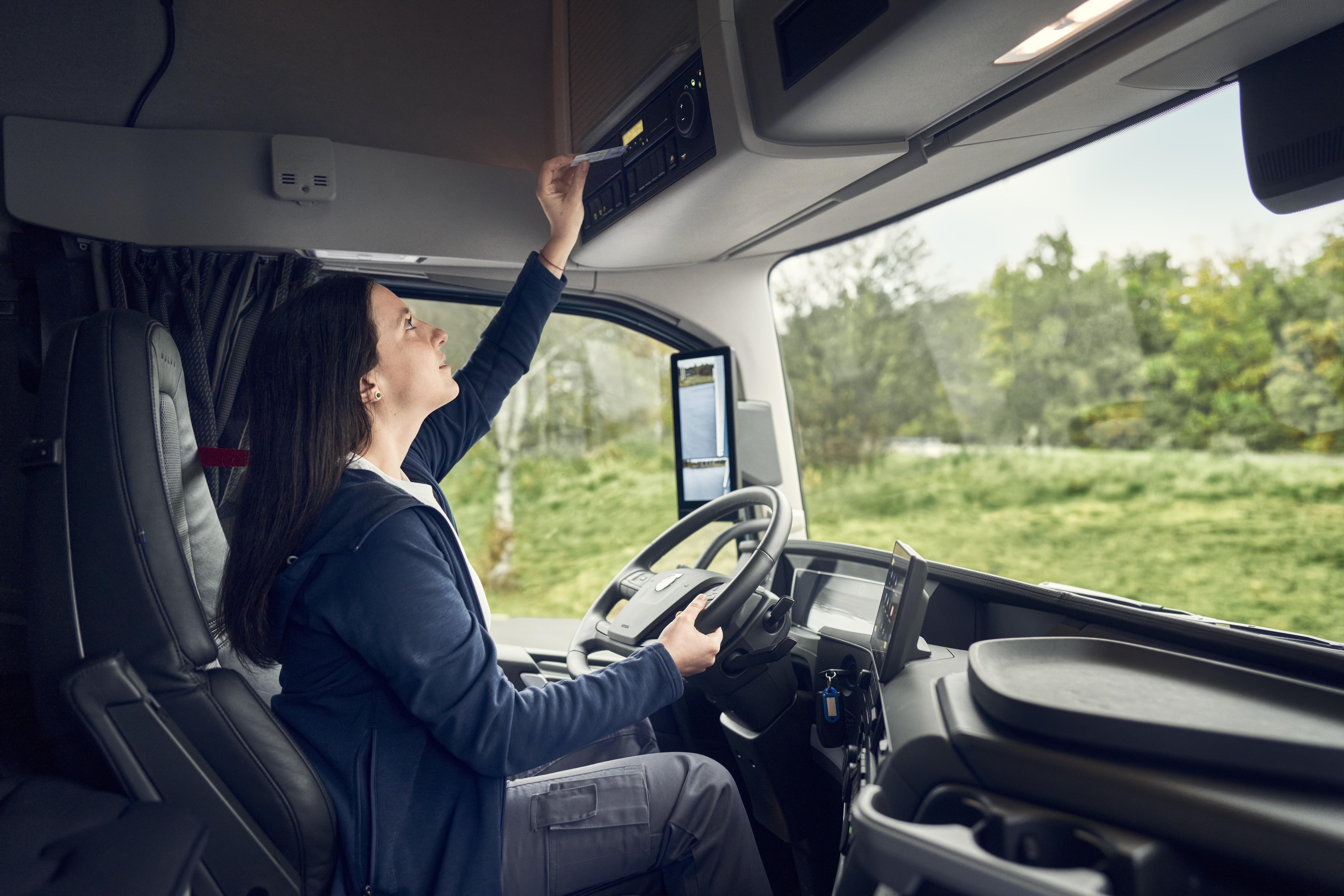 Inzicht in ritten zonder bestuurderskaart met Driver Times van Volvo Connect