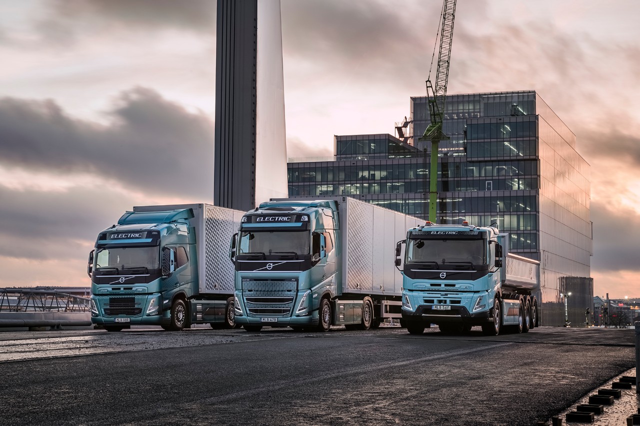 Volvo Trucks start dit jaar verkoop complete range zware elektrische trucks