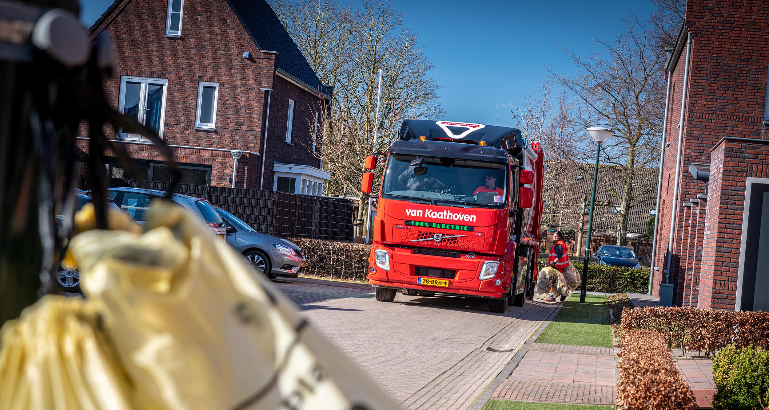 Elektrische afvalinzameling voor Van Kaathoven