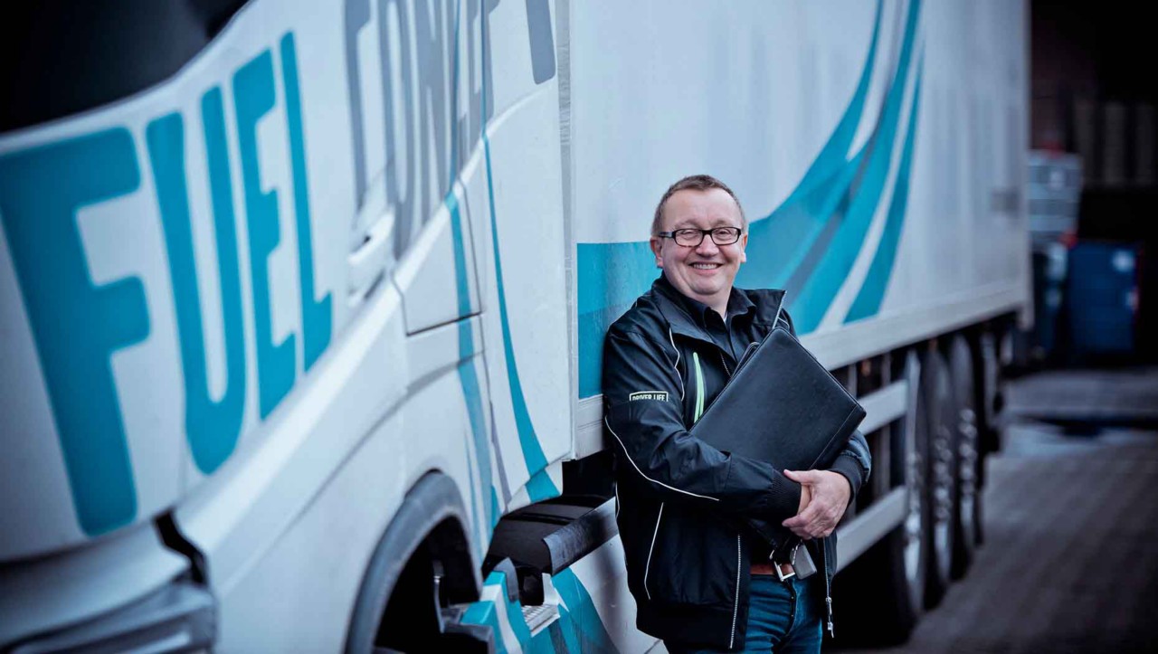 Willem-Jan Majoor is chauffeurstrainer en Fuel Coach bij Volvo Trucks Nederland, waar hij elk jaar meer dan 200 chauffeurs traint