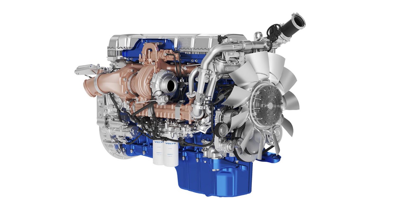 D13TC-motor met Turbo Compound-technologie voor nog meer brandstofbesparing